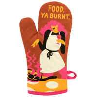 Blue Q Oven Mitt - Food Ya Burnt