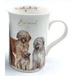 Muddy Paws - Briard Mug