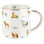 Farm Lane Mug - Horses