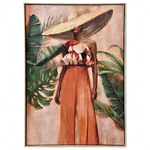 NF Living Wall Art - She's All Hat Painting 73x103cm