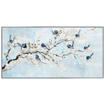 NF Living Wall Art - Tree's A Charm Painting 123x63cm