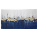NF Living Wall Art - How Blue-tiful Painting 113x63cm