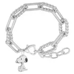 Couture Kingdom - Peanuts - Snoopy Charm Bracelet Silver