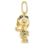Couture Kingdom - Peanuts - Joe Cool Charm Gold