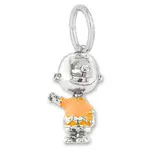 Couture Kingdom - Peanuts - Charlie Brown Charm Silver