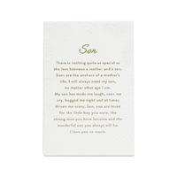 Precious Quotes Plaque by Splosh - Son