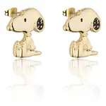 Couture Kingdom - Peanuts - Snoopy Stud Earrings Gold