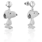 Couture Kingdom - Peanuts - Snoopy & Charlie Brown Drop Earrings Silver