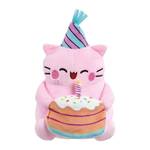 Pembe the Pink Cat Plush - Happy Birthday