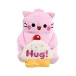 Pembe the Pink Cat Plush - Hug