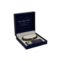 Bramble Bay Collections - Planet Earth Bronzite Silver Charm Bracelet