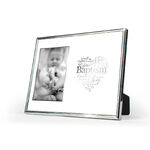 Baptism Silver-Edged Photo Frame