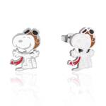 Couture Kingdom - Peanuts - Flying Ace Enamel Stud Earrings