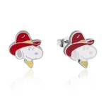 Couture Kingdom - Peanuts - Snoopy Cowboy Enamel Stud Earrings