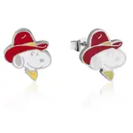 Couture Kingdom - Peanuts - Snoopy Cowboy Enamel Stud Earrings