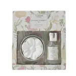 Pilbeam Living - Floral Garden Rose Scented Ceramic Disc Gift Set