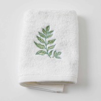 Pilbeam Living - Green Leaf Face Washer