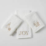 Pilbeam Christmas - Spark Joy Hand Towel - Globe (Assorted)