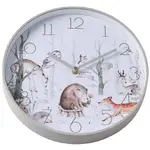 Pilbeam Jiggle & Giggle - Forest Party Wall Clock