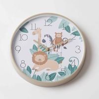 Pilbeam Jiggle & Giggle - Safari Wall Clock