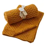 Pilbeam Nordic Kids - Honey Basket Weave Knit Blanket