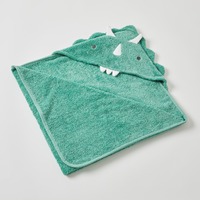 Pilbeam Nordic Kids - Theo Dinosaur Hooded Bath Towel