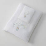 Pilbeam Jiggle & Giggle - Balloon Voyage Bath Towel & Face Washer Set