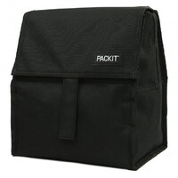 Packit Freezable Lunch Bag - Black 