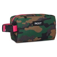 Packit Freezable Snack Box - Camo & Hot Pink