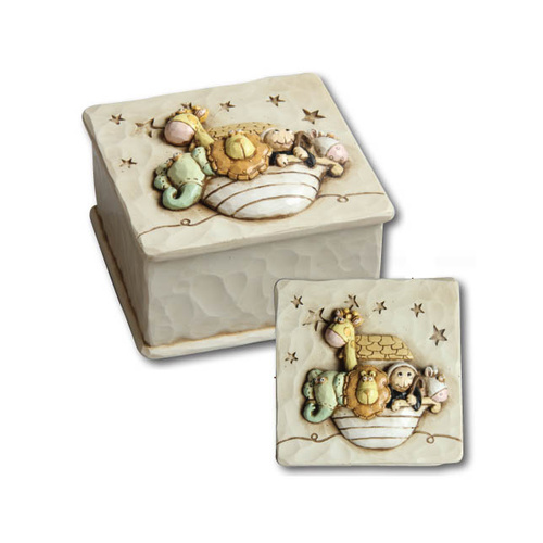 Noah's Ark Trinket Box