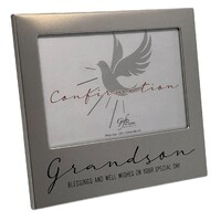 Confirmation Photo Frame - Grandson