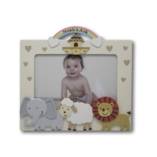 Noahs Ark Rainbow Photo Frame