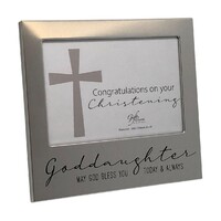 Christening Photo Frame - Goddaughter