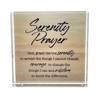 Sentiment Block - Serenity Prayer