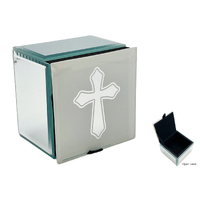 Mirror Trinket Box - Cross