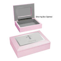 Christening Keepsake Box - Pink