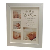 Baptism Collage Photo Frame