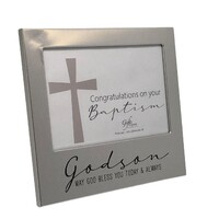 Baptism Photo Frame - Godson