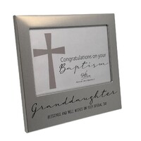 Baptism Photo Frame - Granddaughter