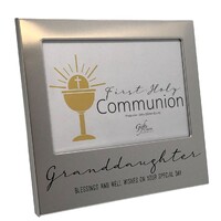 First Holy Communion Photo Frame - Granddaughter