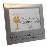 First Holy Communion Photo Frame - Grandson
