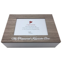 Confirmation Treasured Keepsake Box - Brown