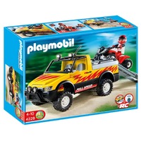 Playmobil City Life - Pick-up With Racing Quad Bike