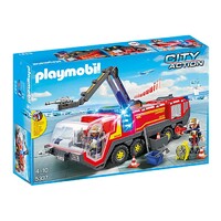 Playmobil City Action - Airport Fire Engine with Lights and Sound