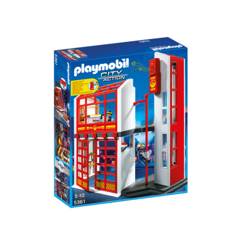 Playmobil City Action - Fire Station With Alarm