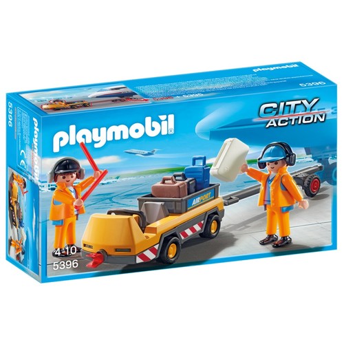 Playmobil City Action - Aircraft Tug with Ground Crew