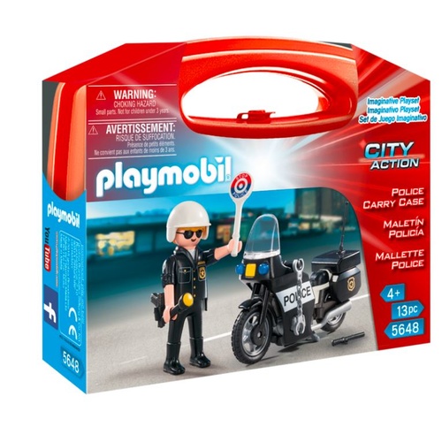 Playmobil City Action - Police Carry Case