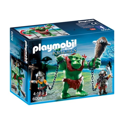 Playmobil Knights - Giant Troll with Dwarf Fighters
