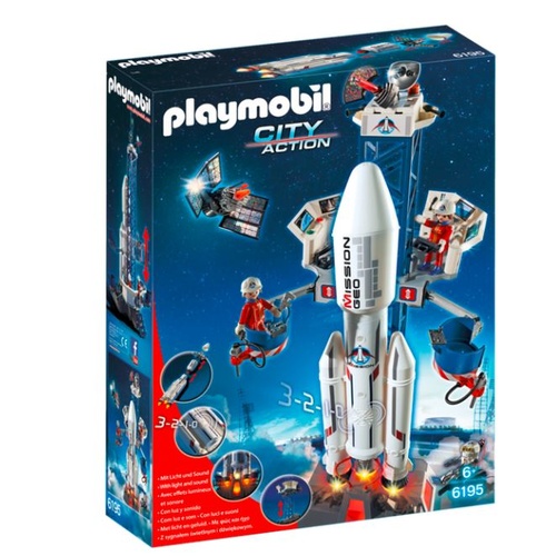 Playmobil City Action - Space Rocket With Base Station