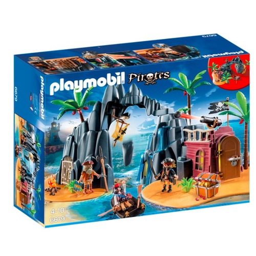 Soldes Playmobil Bateau pirates des ténèbres (6678) 2024 au